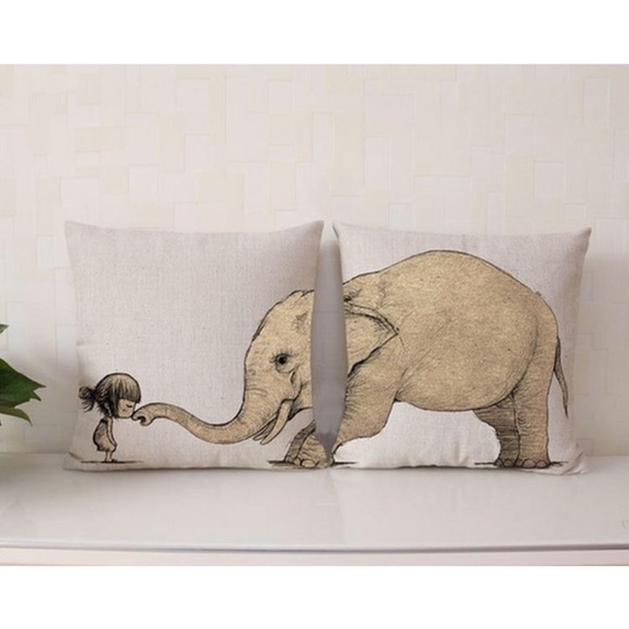 Other - Super cute set of 2 fun decorative cushion covers